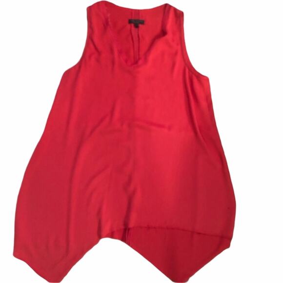 Rag & Bone Raw Edge Asymmetrical Hem Top - Picture 1 of 5